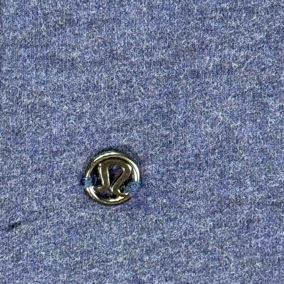 Lululemon Athletica Athletic Cotton Skirt Size 8 Activewear Navy Blue‎ Gray - Picture 5 of 7